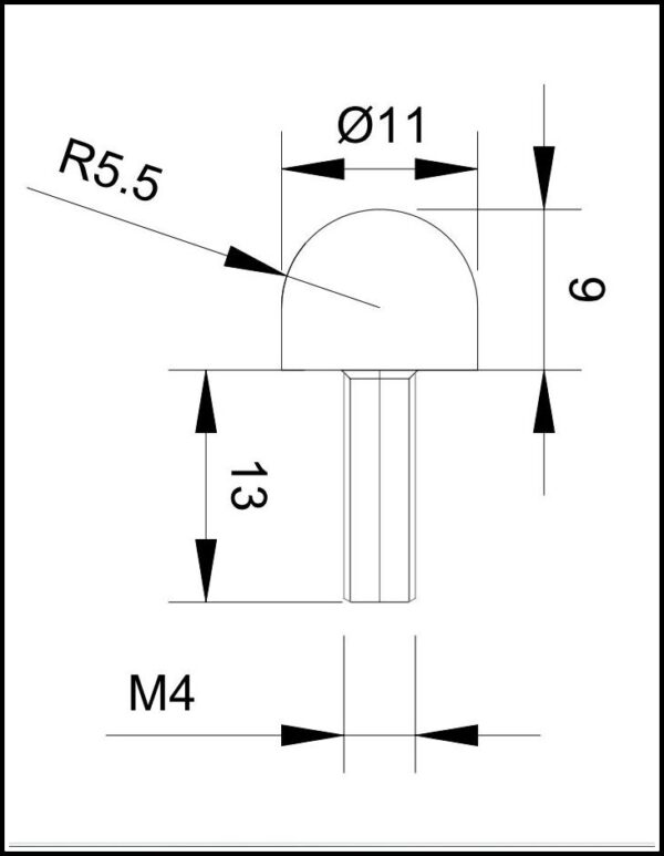 Wibroizolator m4 zewnętrzny 01171 - obrazek 2